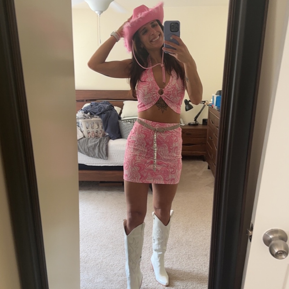 BARBIE THEMED two piece set
